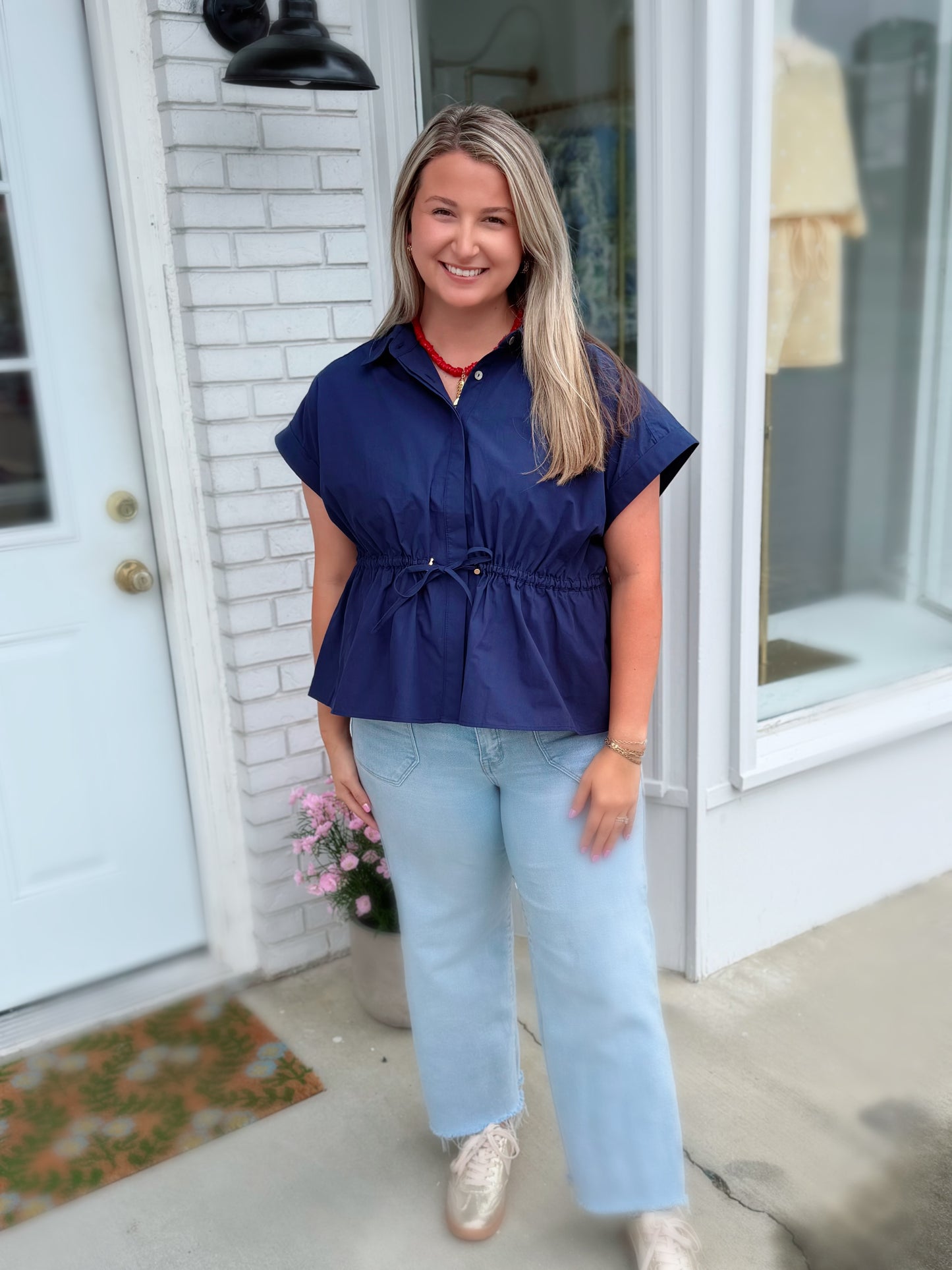 Harbor Breeze Top | Navy