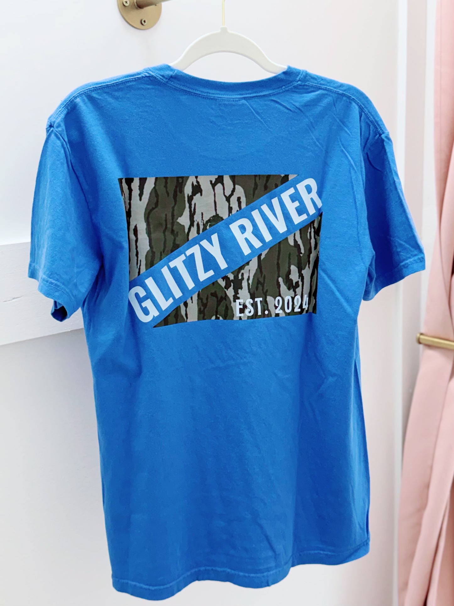 Bottomland Glitzy Tee | Mystic Blue