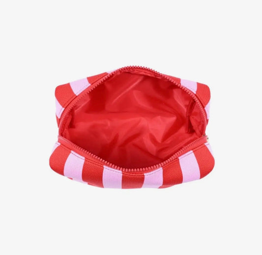 Striped Essential Bag | Pink Red