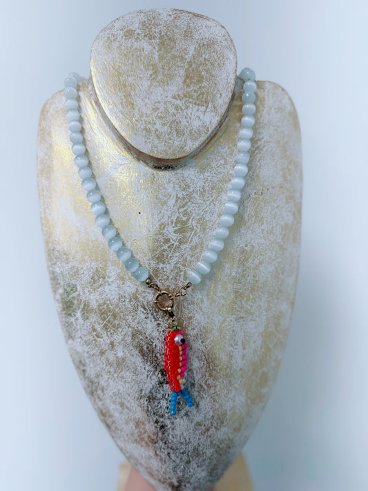 Seaside Society Necklace | White