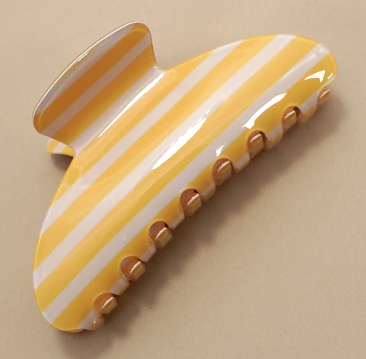 Jumbo Striped Claw Clip, Various
