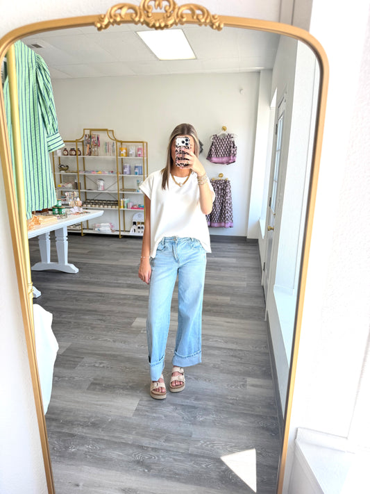 Basic Scuba Top IVORY