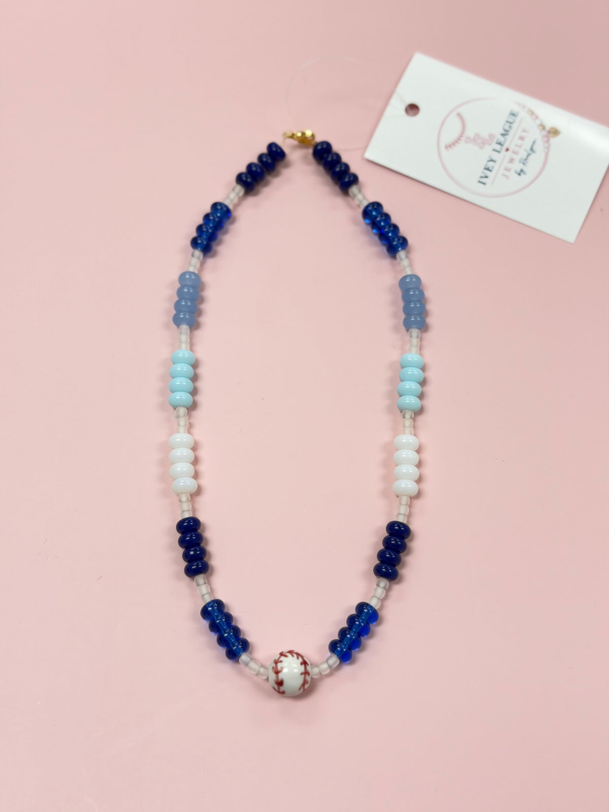 Ivey League Baseball Necklace, Various