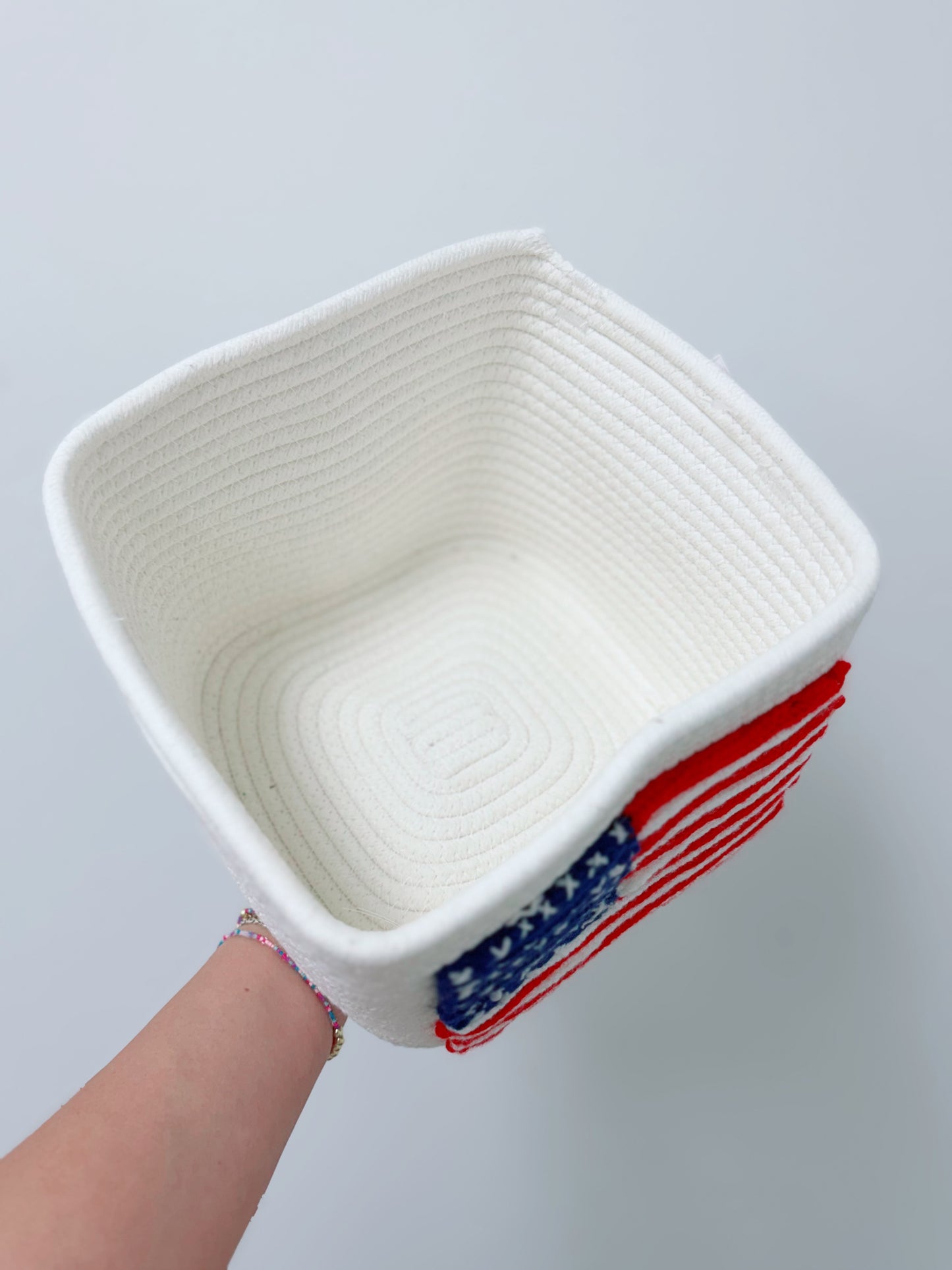 Square Flag Basket