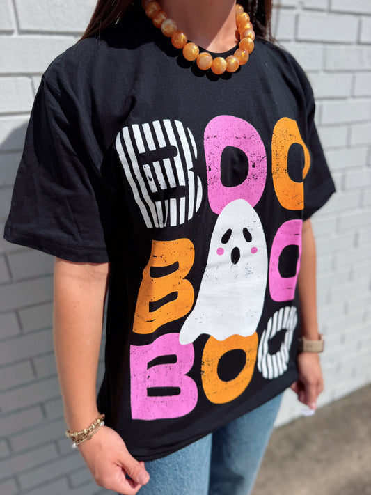Boujee Boo Stacked Tee