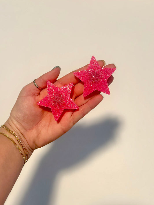 Pink Glitter Star Vent Freshies