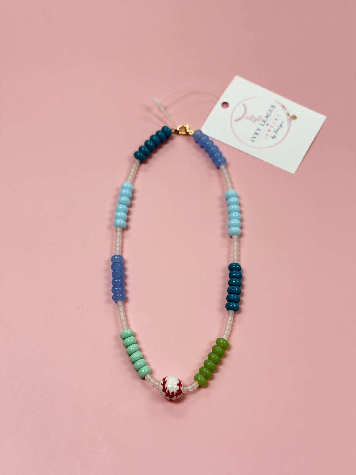 Ivey League Baseball Necklace, Various