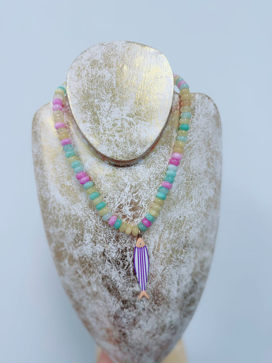 HD Striped Luxe Tide Necklace
