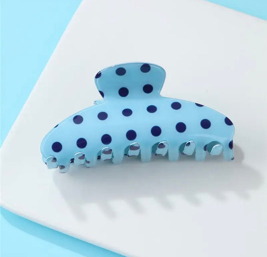 Polka Dot Hair Clip, Various