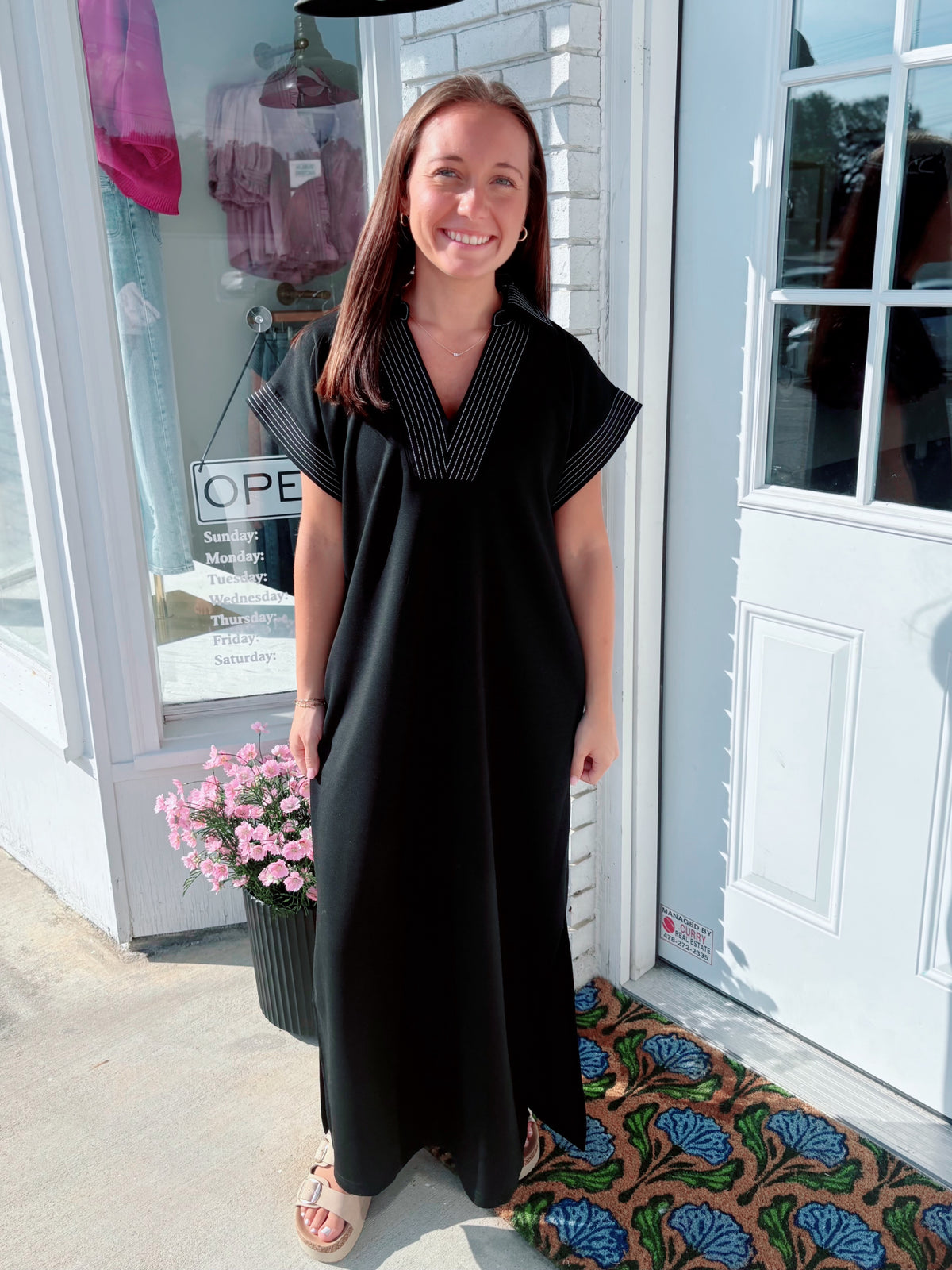 Effortless Black Dress
