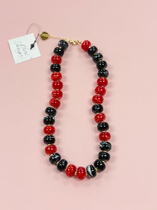HD Mini Beaded Gameday Necklace