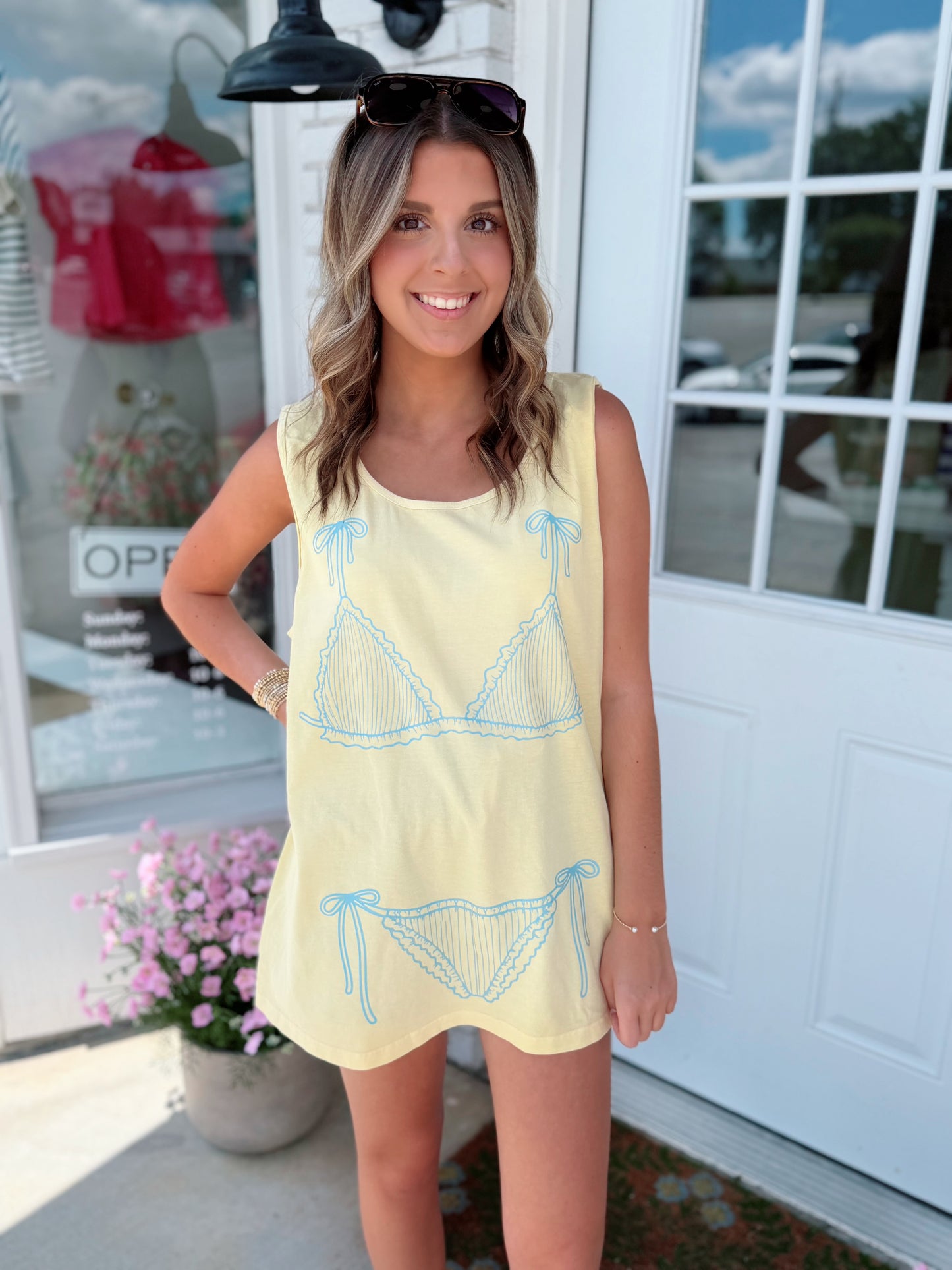 Butter Bikini Tank 🤍 1 XL left