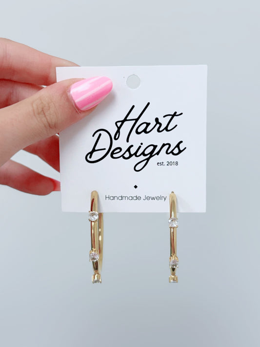 HD Diamond Hoops