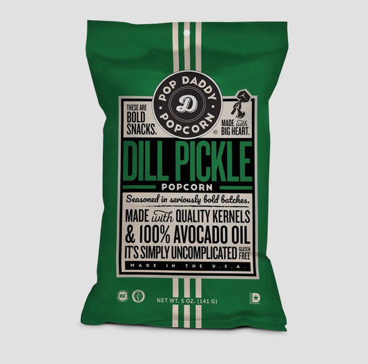 Dill Pickle Pop Daddy Popcorn