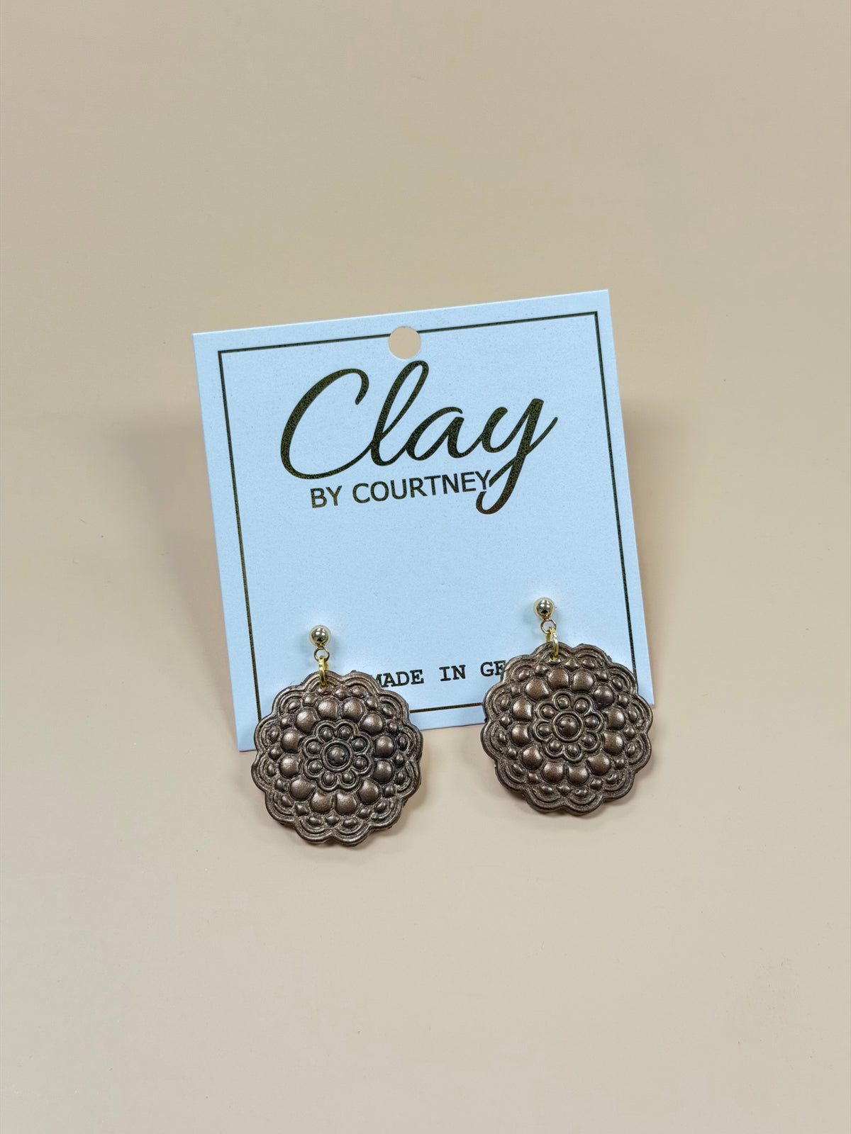 Bloom Clay Earrings, Various
