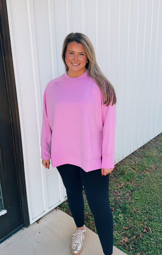 Mauve Scuba Pullover