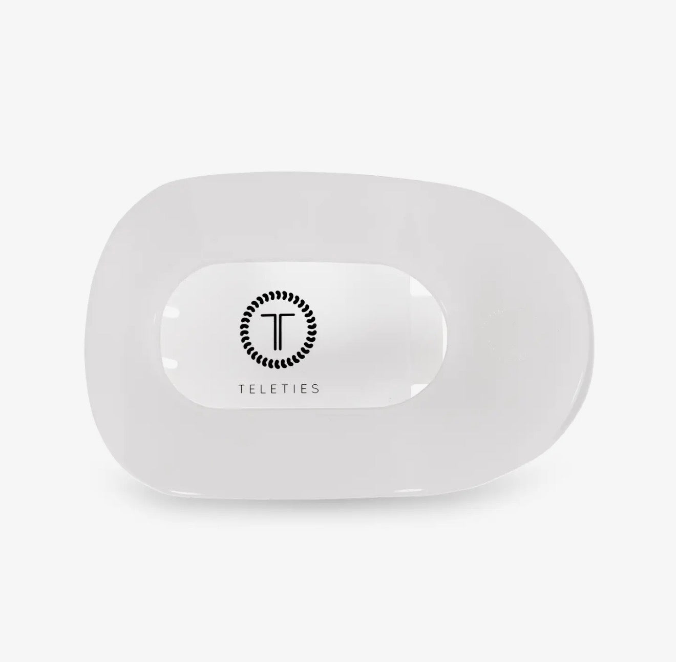 Teleties | Round Coconut White