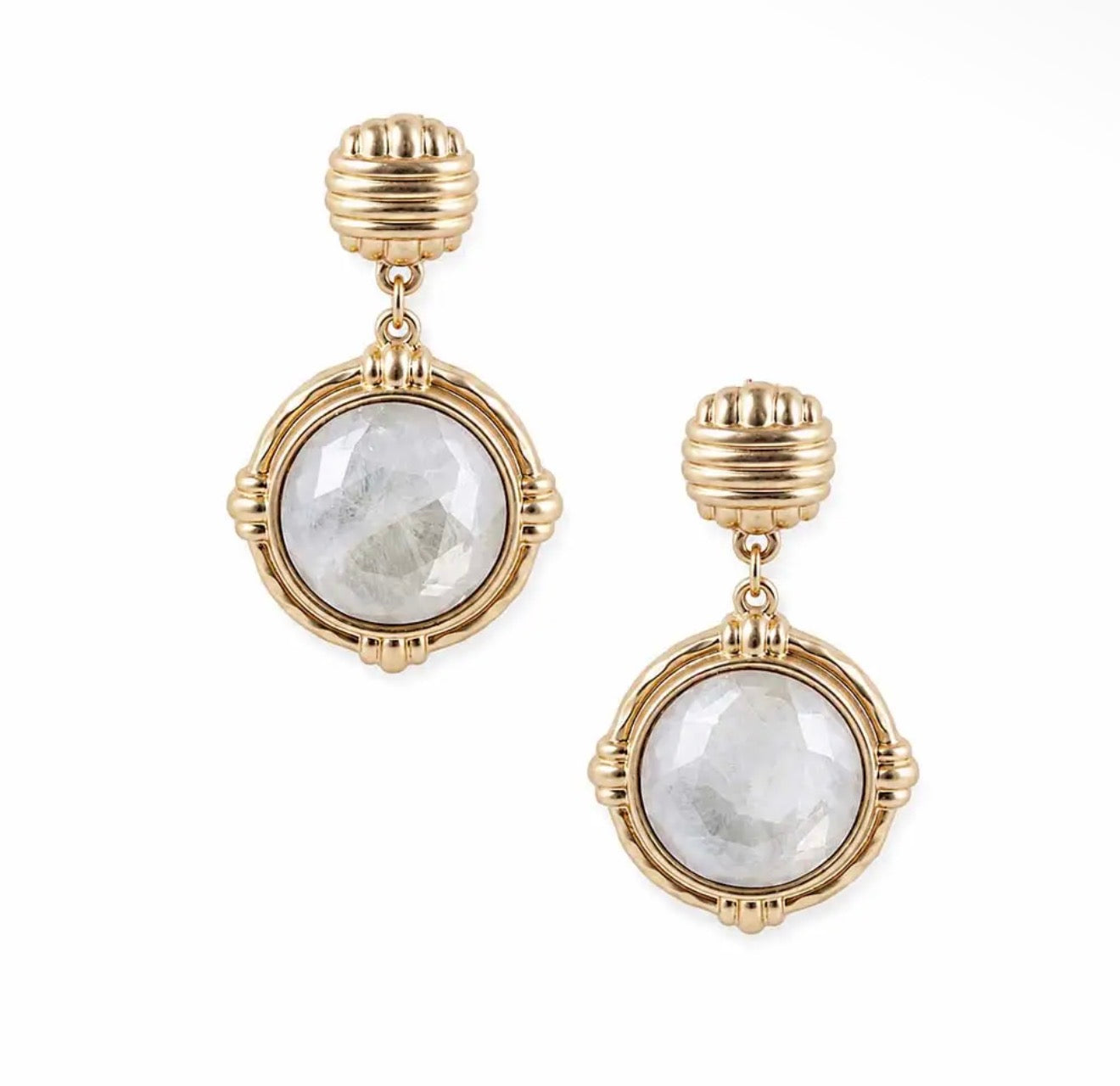 Matte Gold Textured Earring, Various