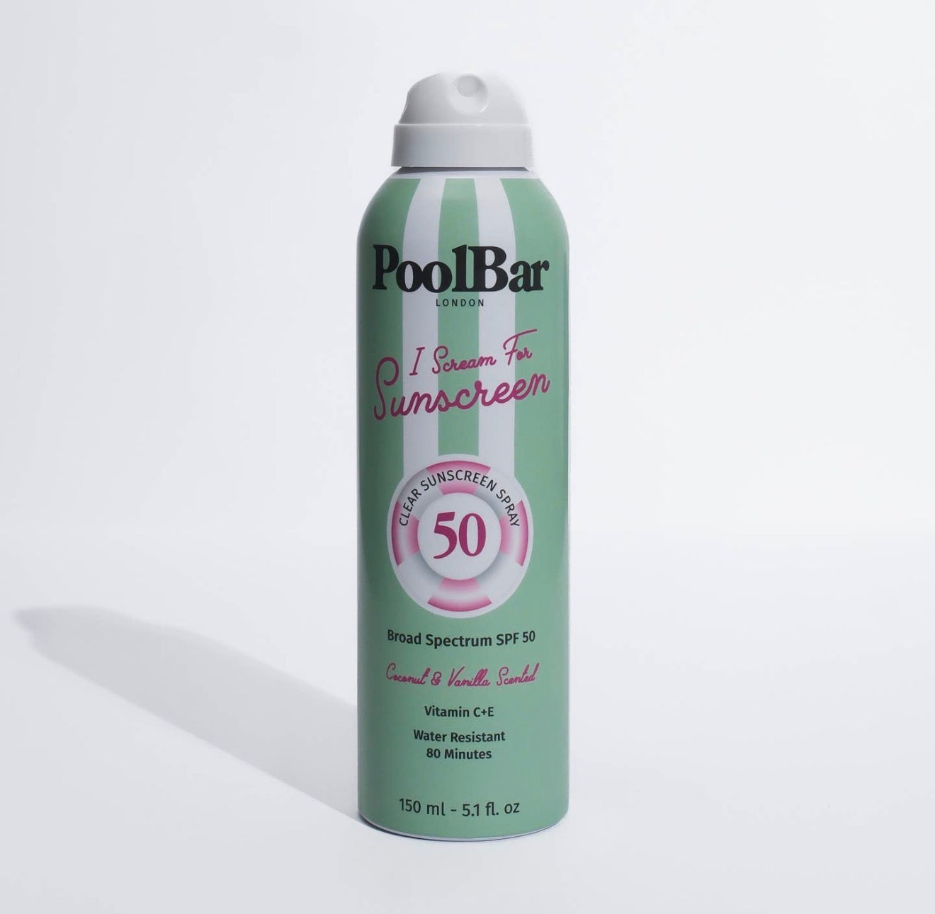 PoolBar | Spf 50 Clear Sunscreen Spray