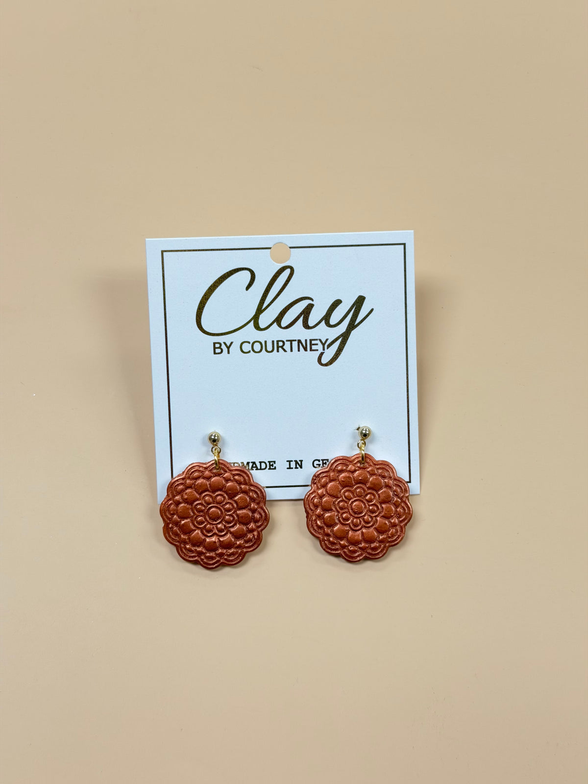Bloom Clay Earrings, Various