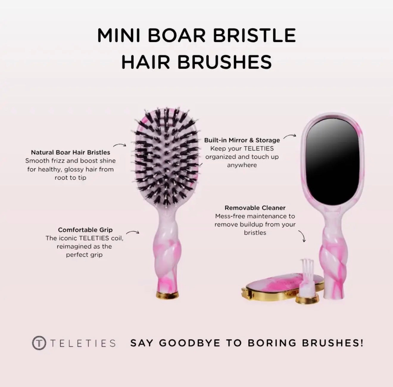 Mini Boar Brush | Pinch Me!