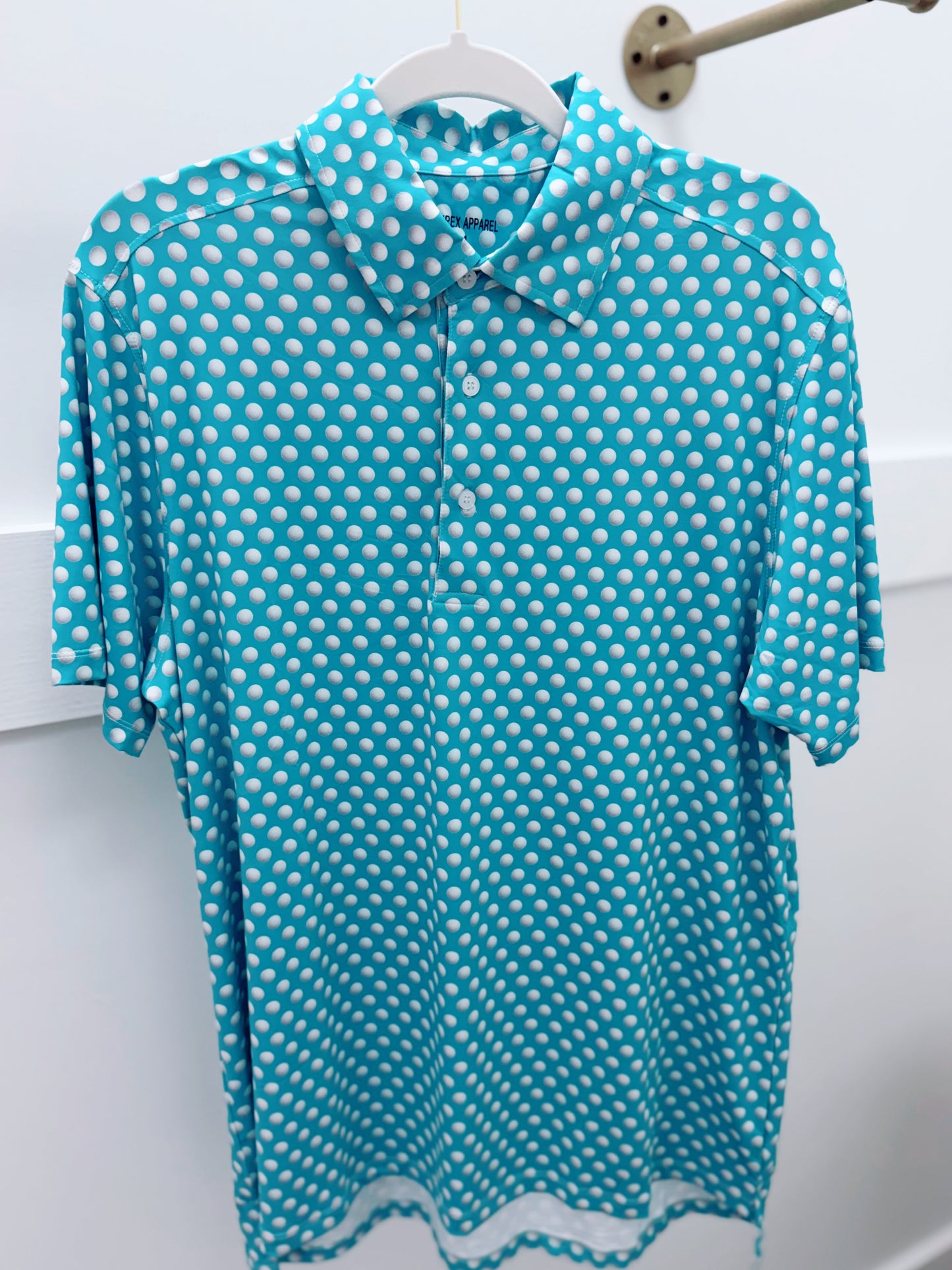 Collared Men’s Top | Golf Ball