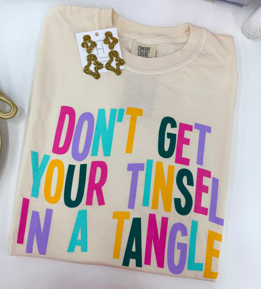Tinsel in a Tangle Tee