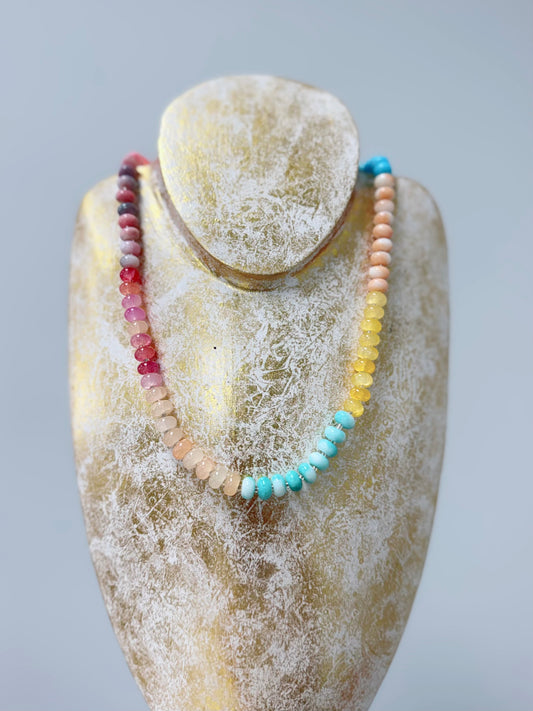 Precious Beaded Necklace, Various