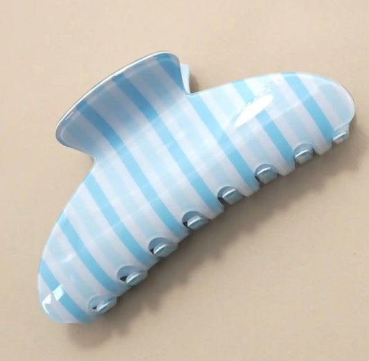 Jumbo Striped Claw Clip, Various