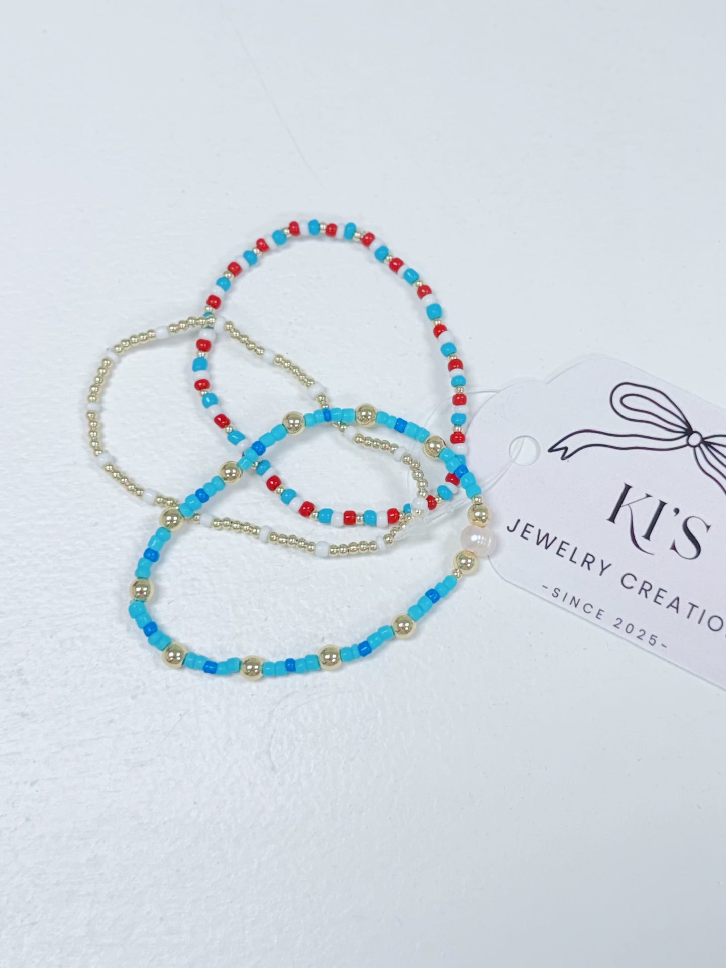 Handmade Bracelet Stack, Style 6