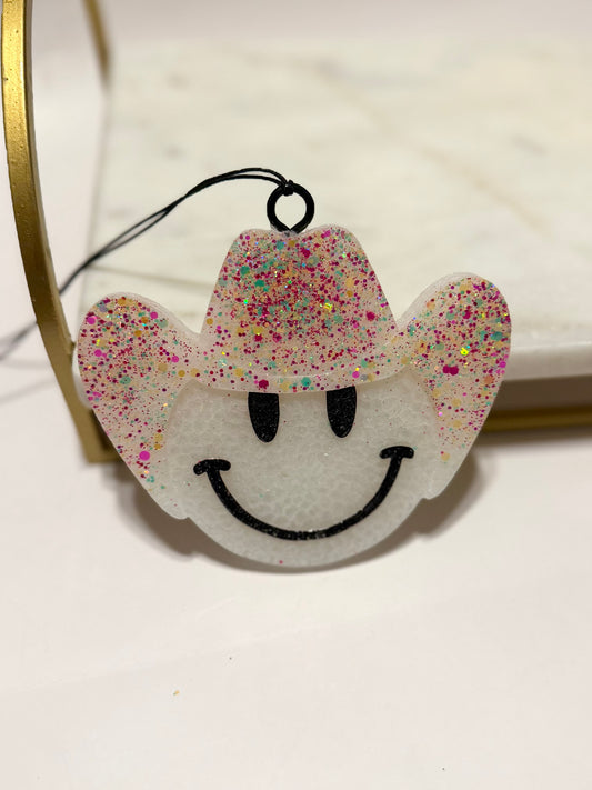 Confetti Cowboy Freshie - Champagne Toast