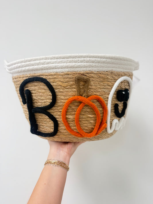 Two-toned BOO Basket