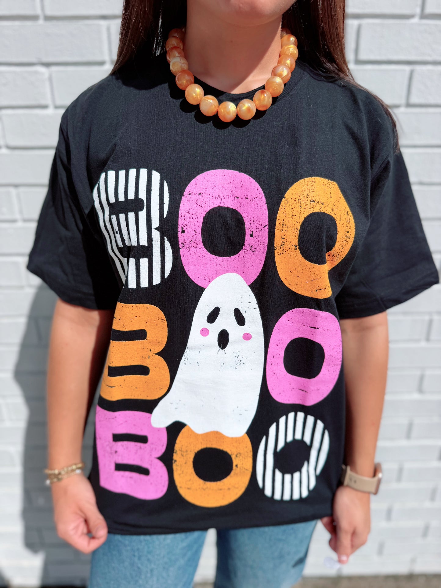 Boujee Boo Stacked Tee