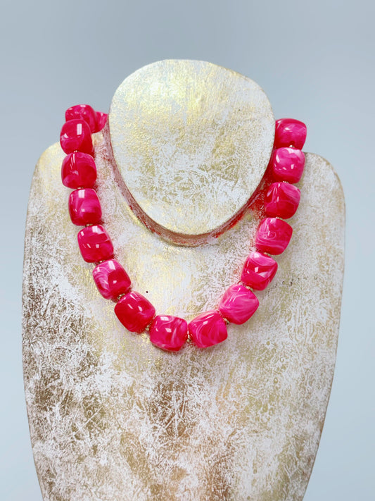 HD Square Statement Necklace, Various