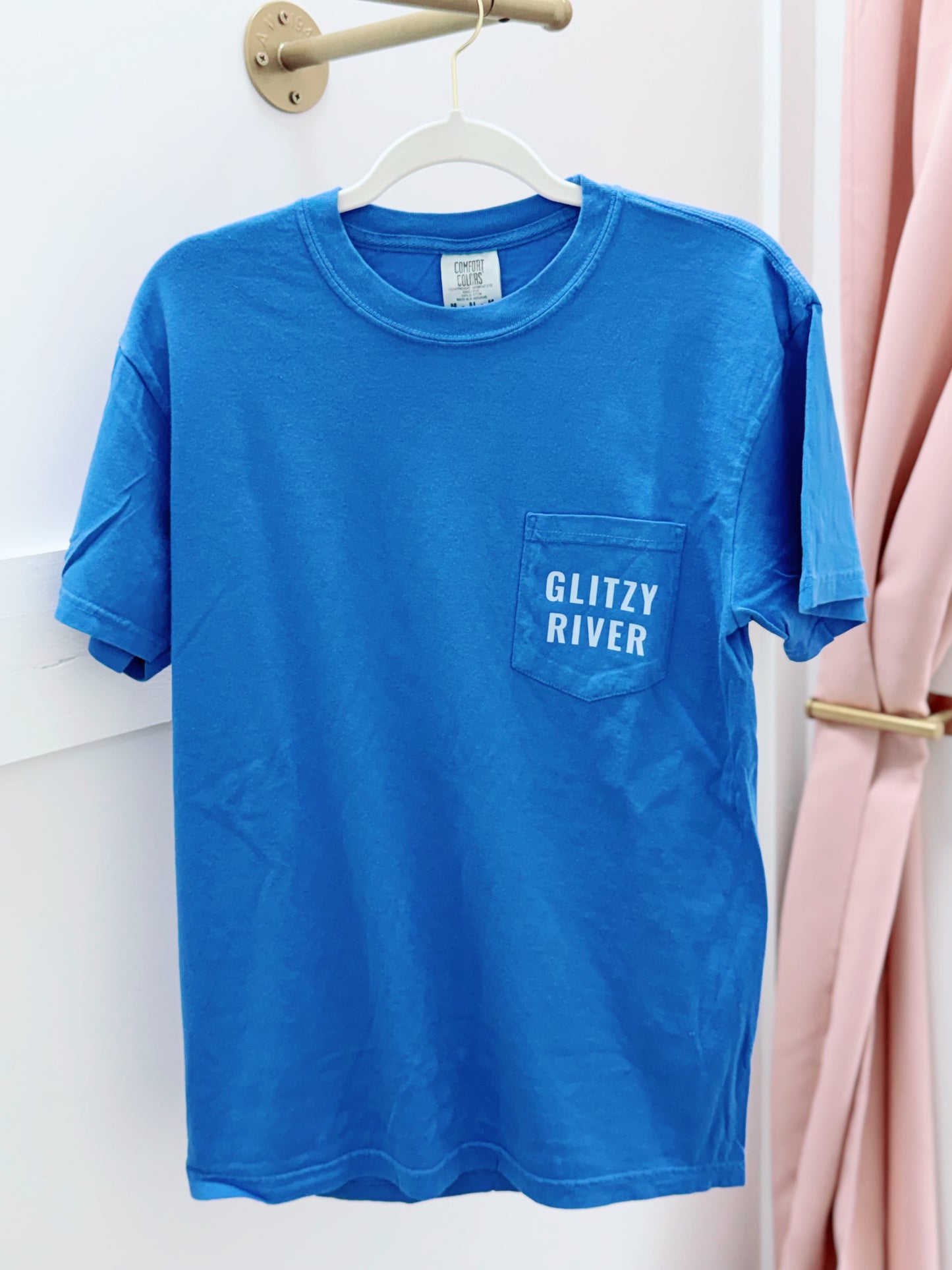 Bottomland Glitzy Tee | Mystic Blue