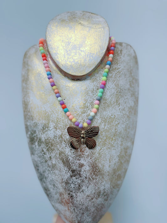 The Butterfly Social Necklace