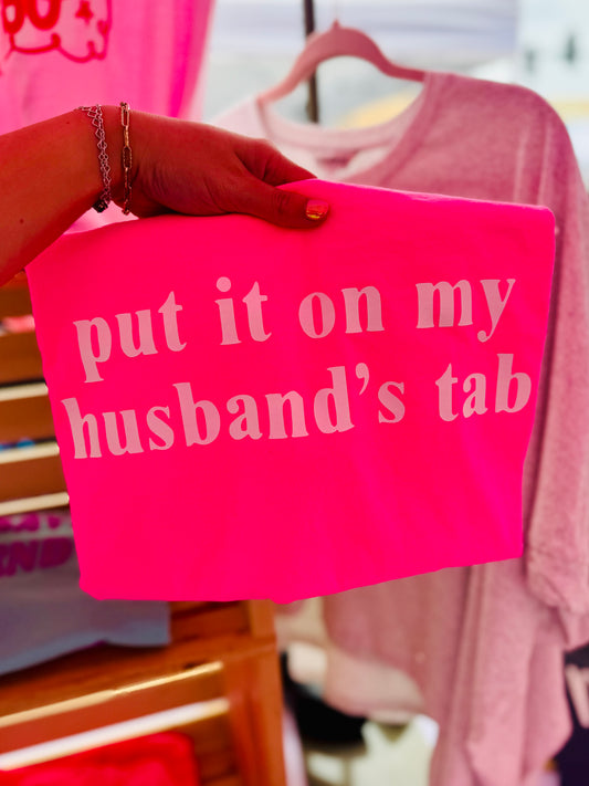 Husband’s Tab Tee