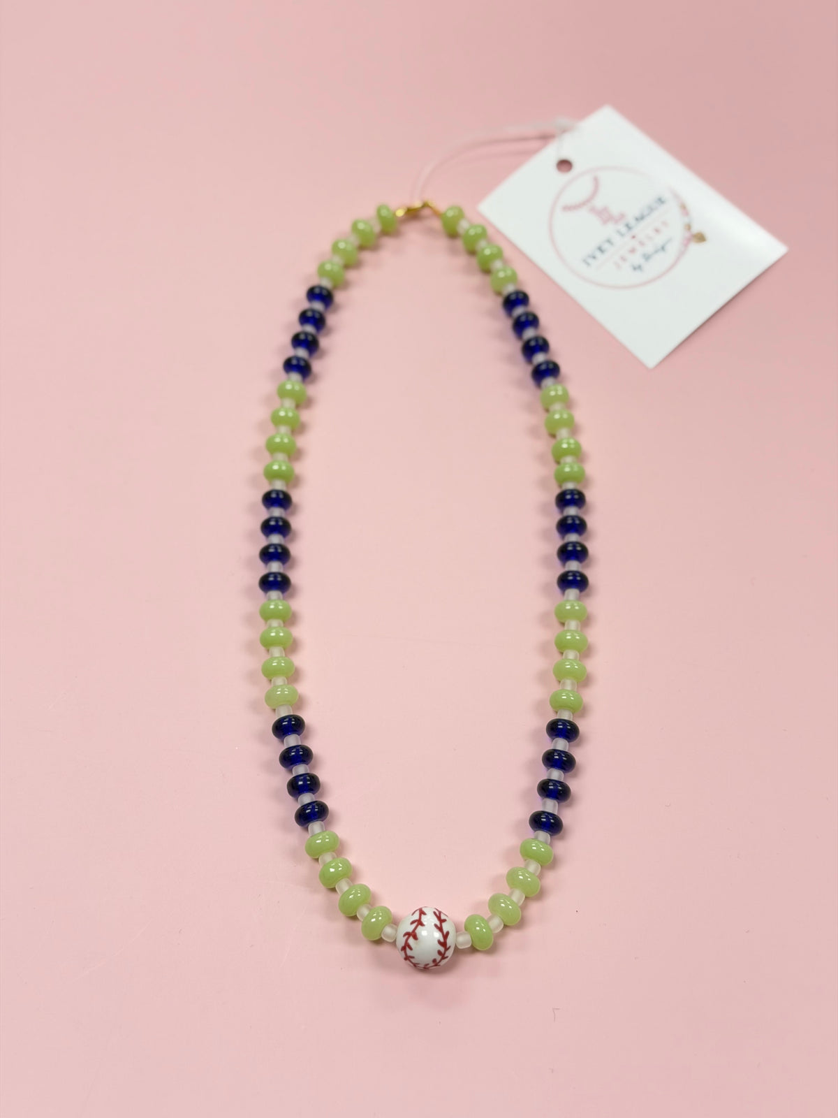 Ivey League Baseball Necklace, Various