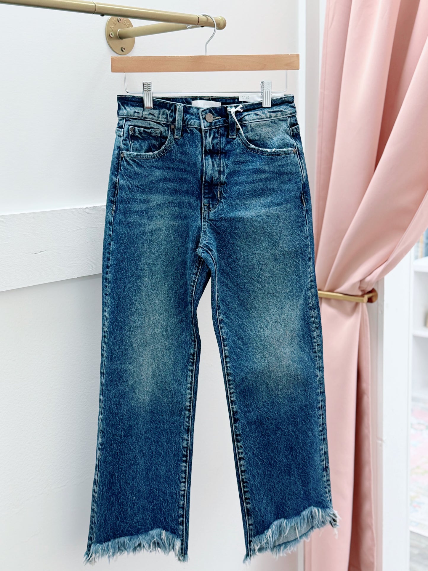 Petra Distressed Hem Jeans