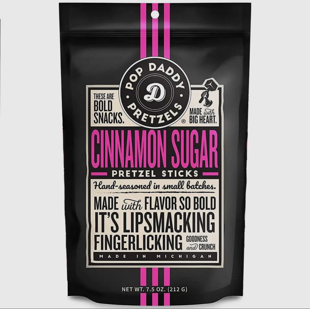 Cinnamon Sugar Pop Daddy Pretzels