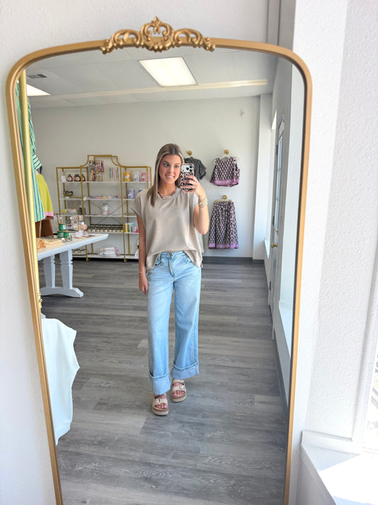 Basic Scuba Top (Mocha)