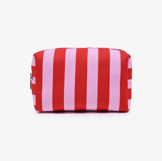 Striped Essential Bag | Pink Red