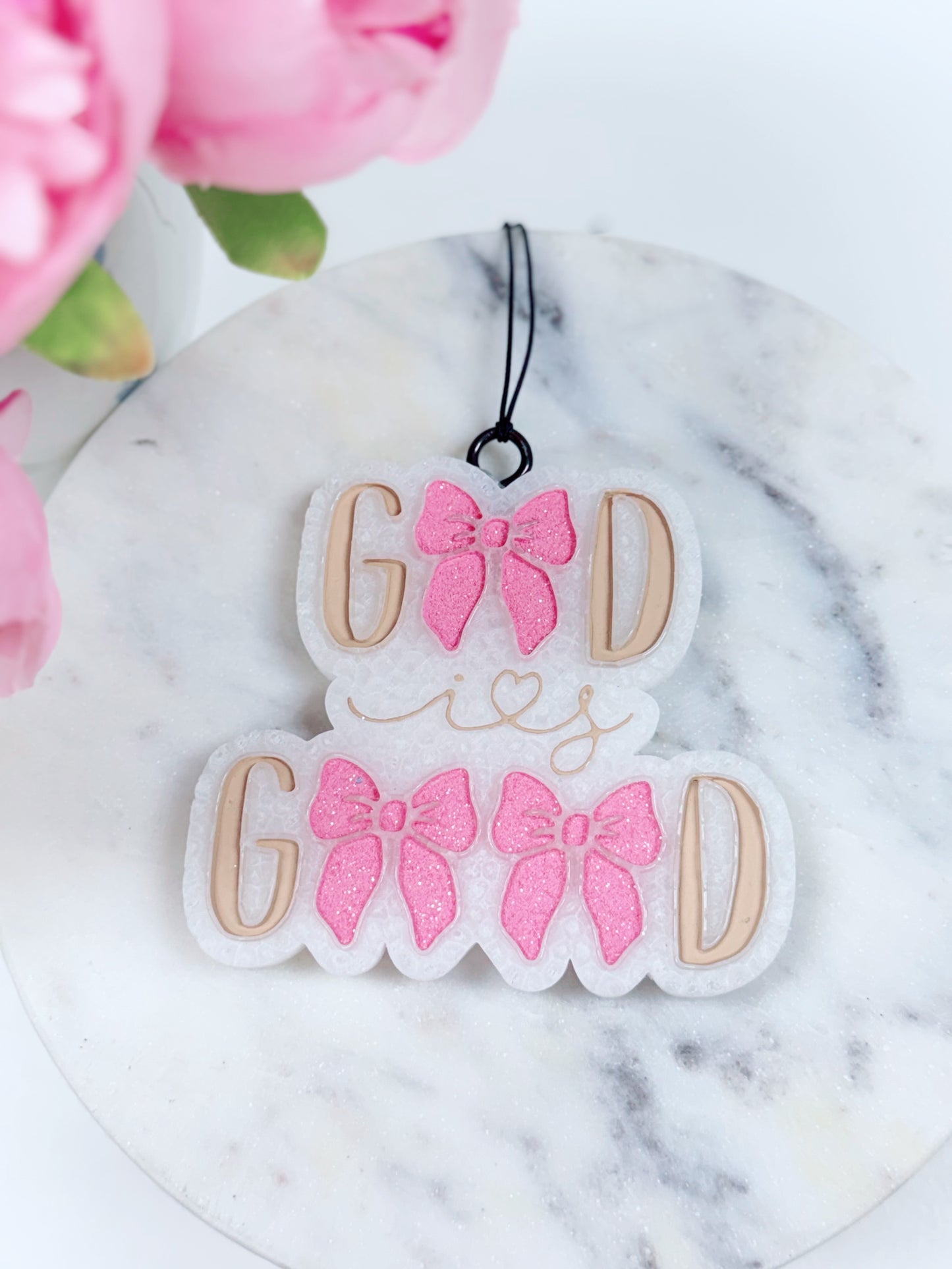 Pink/Tan God is Good Freshie, Bombshell