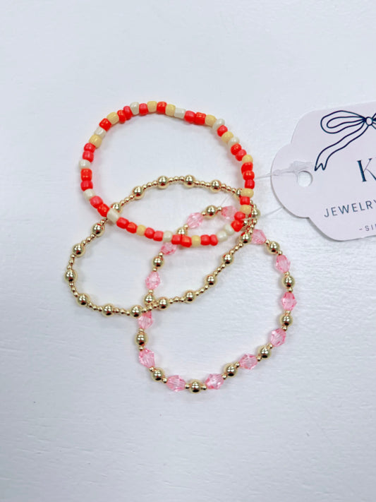Handmade Bracelet Stack, Style 12