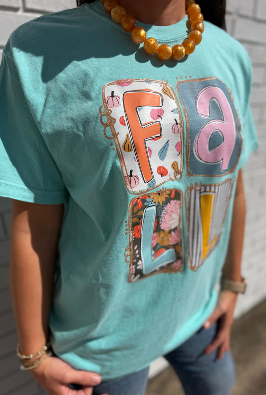 Mint Fall Tee