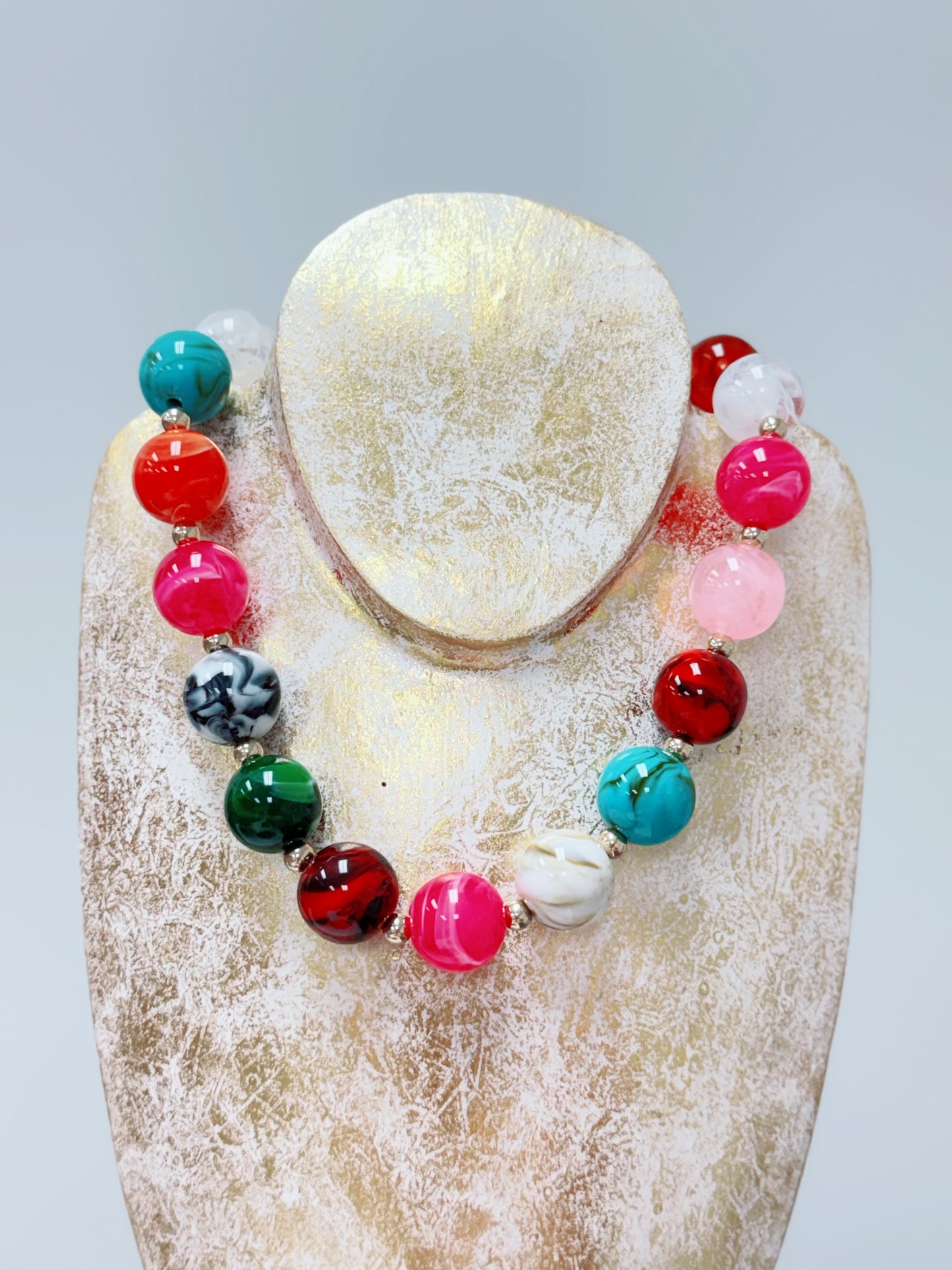 HD Multi Marble Necklace, Various