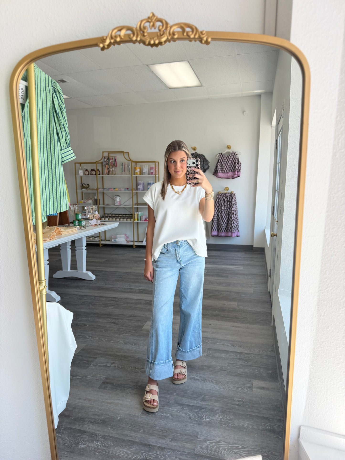 Basic Scuba Top (Ivory)