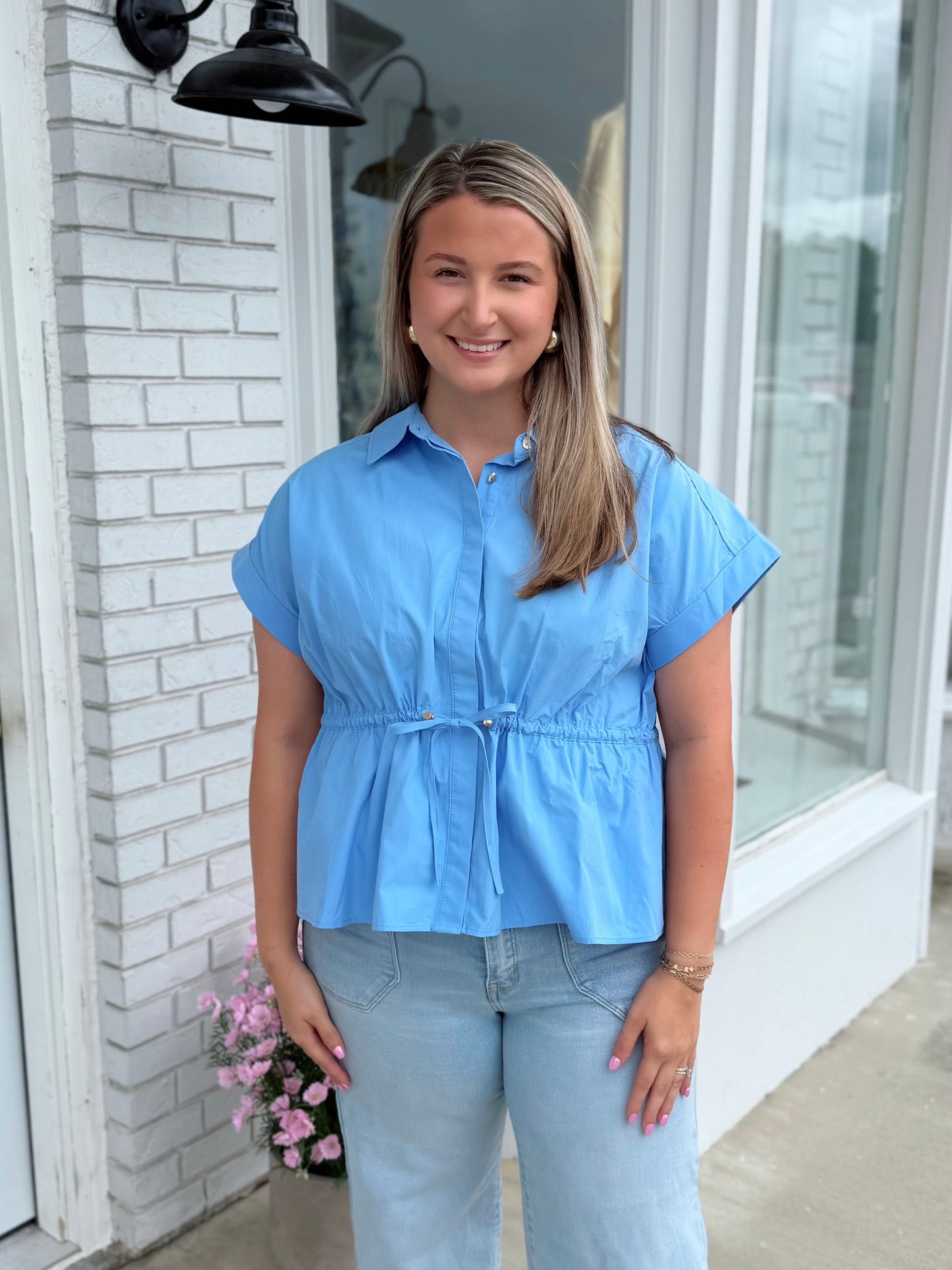 Harbor Breeze Top | Chambray