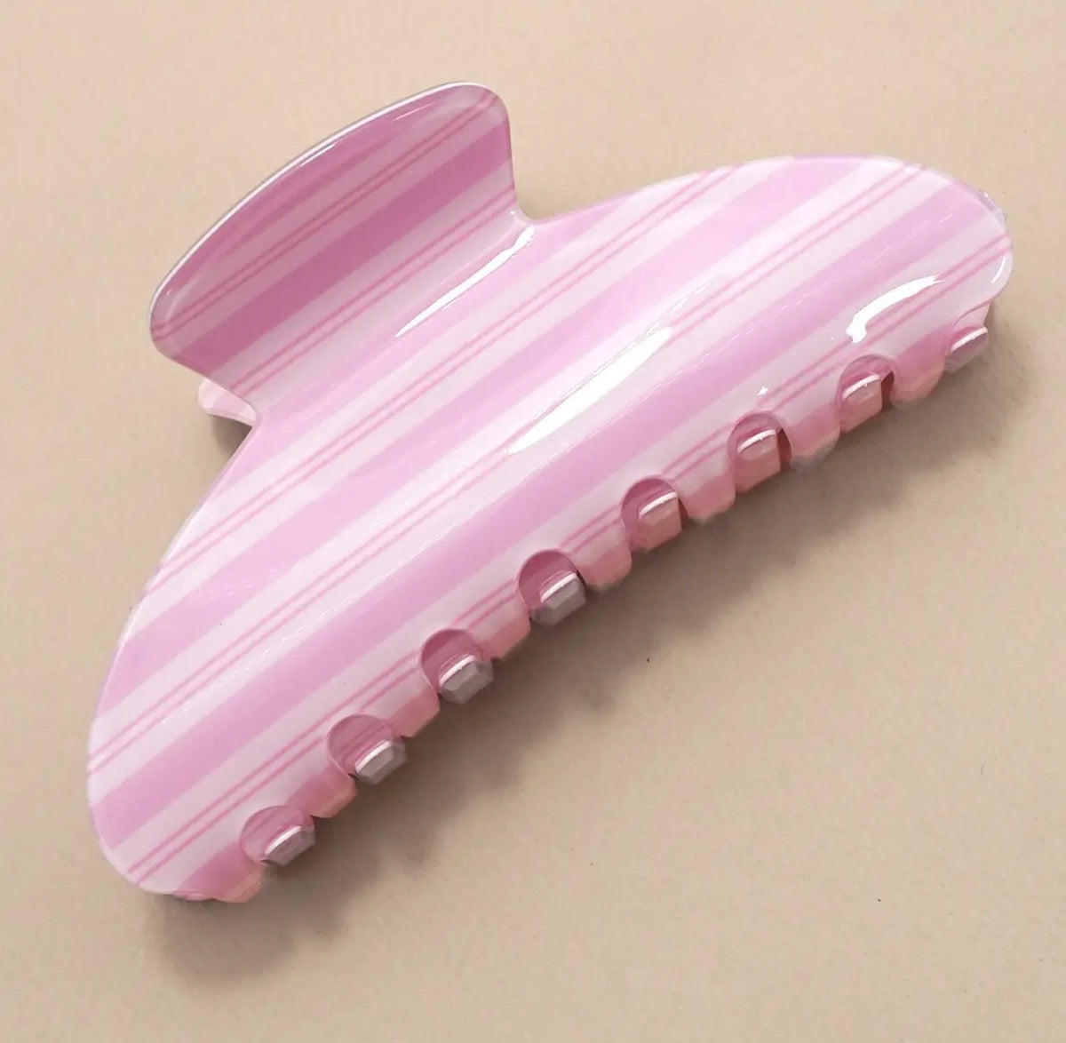 Jumbo Striped Claw Clip, Various