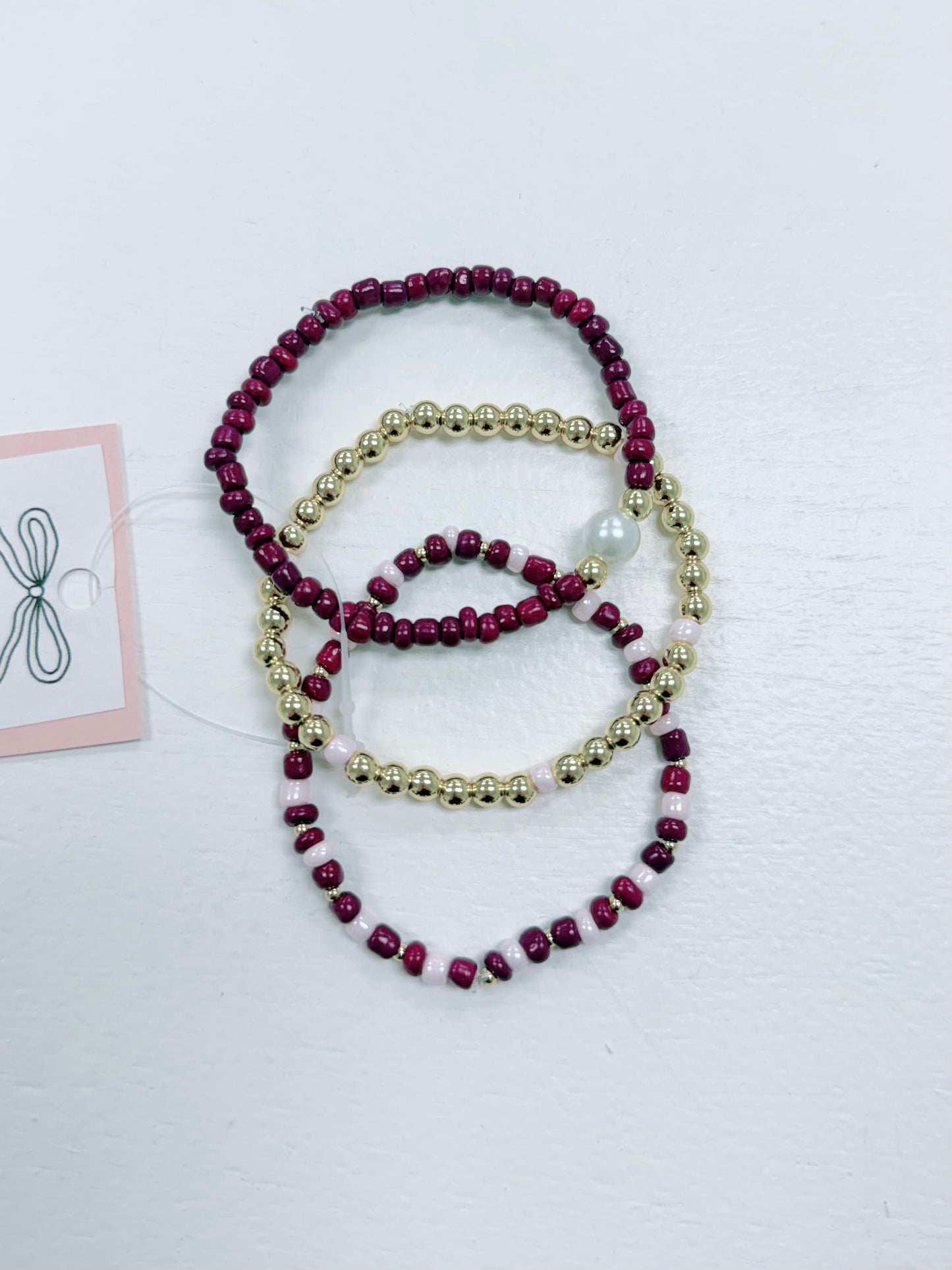 Handmade Bracelet Stack, Style 9